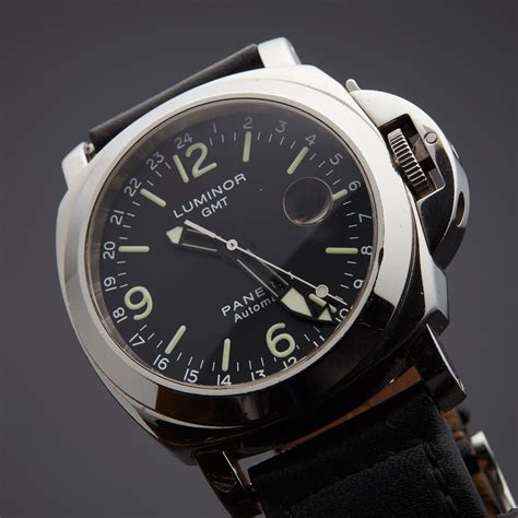 officine panerai luminor gmt automatic|panerai luminor chronograph price.